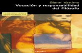Vocación y Responsabilidad Del Filósofo - Vattimo, Gianni