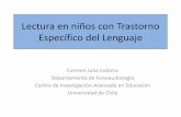 Coloma C. - Lectura en Ninos Con Trastorno Especifico Del Lenguaje 01
