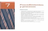 7 Procedimientos y Procesos Ml