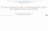 Clase Interpolacion Aproximacion Funciones 2014