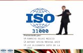 Gestion de riesgo- ISO 31000