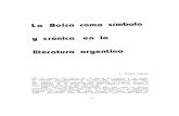 La Bolsa Como Símbolo y Crónica en La Literatura Argentina