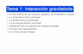 Interacción gravitatoria