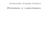 Poemas y Canciones - Armando Tejada Gomez