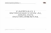 Capítulo i Introducción Al Análisis Instrumental