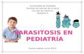 parasitosis pediatria