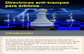 Directrices Anti-trampas Para Arbitros 2014 Ok