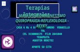 Masajes Biomagnetismo –Quiropraxia Reflexologia Reyky