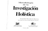 -Metodologia de Investigacion Holistica
