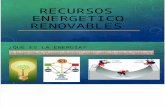 RECURSOS ENERGETICOS RENOVABLES
