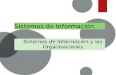 Sistemas de Informacion en La Organizacion