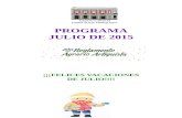 Programa Julio 2015