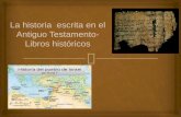 La historia  escrita en el Antiguo Testamento- Libros.pptx