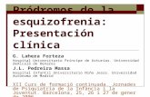Prodromos de La Esquizofrenia_ Presentacion Clinica