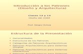CC51A Clase13-14 Patrones Arquitectonicos
