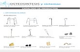 Catalogo de Productos Osteosintesis y Sistemas