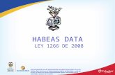 Presentacion Habeas Data