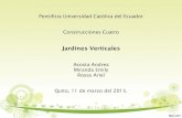 Jardines Verticales Presentacion Acosta,Miranda,Rosas