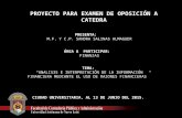 Proyecto Para Examen de Oposición a Catedra