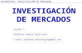 Sesion 07 Investigacion de Mercados 2015