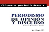 Periodismo de Opinión y Discurso de Susana González Reyna