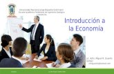 Clase 01b, Introducción a La Economía. El Problema Económico..Ppt