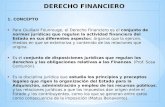 3, 4 Derecho Financiero.- Concepto
