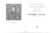 Pushkin - Antologia Lirica