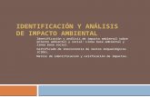 Identificación y Análisis de Impacto Ambiental