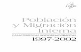 Poblacion Migracion Interna 1997 2002