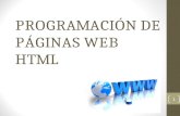 Programación HTML