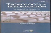 Tecnología de Información Gerencia de Servicios (Basado en ITIL)