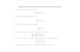 Ejercicios Sistemas de Ecuaciones y Matrices
