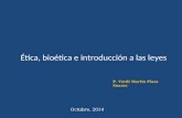 Modulo Bioetica 0 Octubre 2014