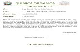 Informe 2 de Organica