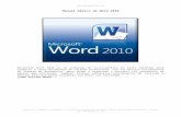 Word 2010 Basico