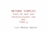 9 Metodo Simplex Mayor Maximizacion