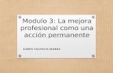 Karen Valencia Módulo 3 La Mejora Profesional