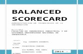 Balance Scorecard Monografia