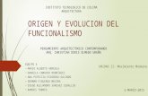 Unidad II Origen y Evolucion Del Funcionalismo