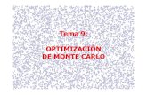 Optiimización de Monte Carlo UMA