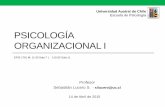 Psicologia Organizacional I - Liderazgo