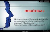 Robotica I - Sesion 4 - Herramientas de Localización Espacial