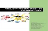 UNIDAD 3 - ADMINISTRACIÓN DE OPERACIONES 2