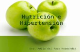 Nutrición e Hipertensión