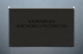 Variables Microeconomicas