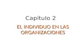 Cap 2- El Individuo en Las Organizaciones