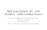 Aplicaciones AC Con Diodos Semiconductores