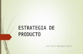 Presentación Estrategia de Producto