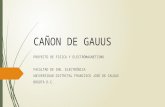 Cañon de Gauus